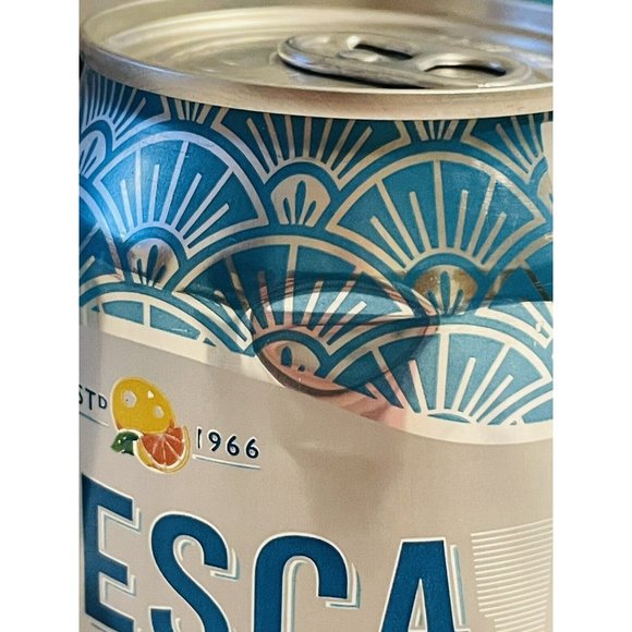 Fresca Sparkling Soda Pop New Sealed Factory Error 1/2 Empty Full Pop Can RARE - Picture 4 of 10